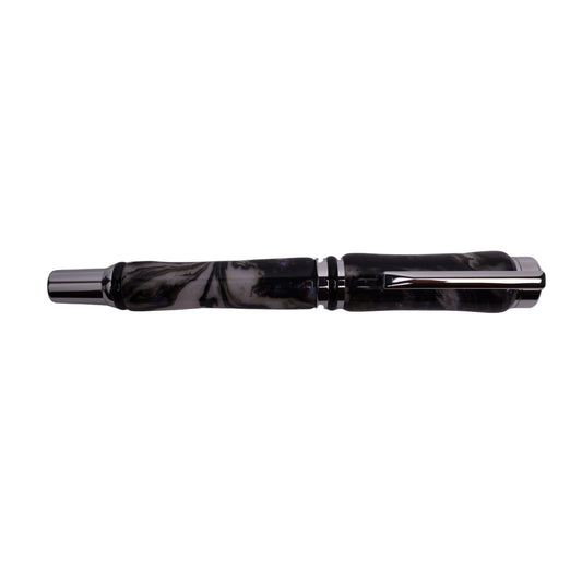 Premium Resin Cameron Rollerball Black Ink Pen By Dana W. 00204