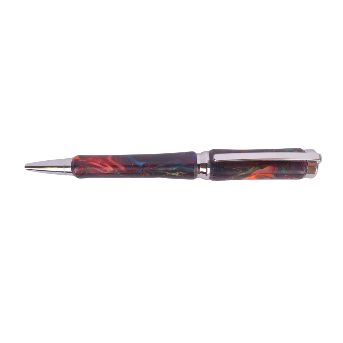 Premium Resin Concava Twist Black Ink Pen By Jamie N. 00288