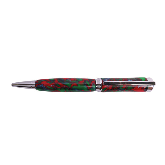Premium Resin Concava Twist Black Ink Pen By Michael B. 00215