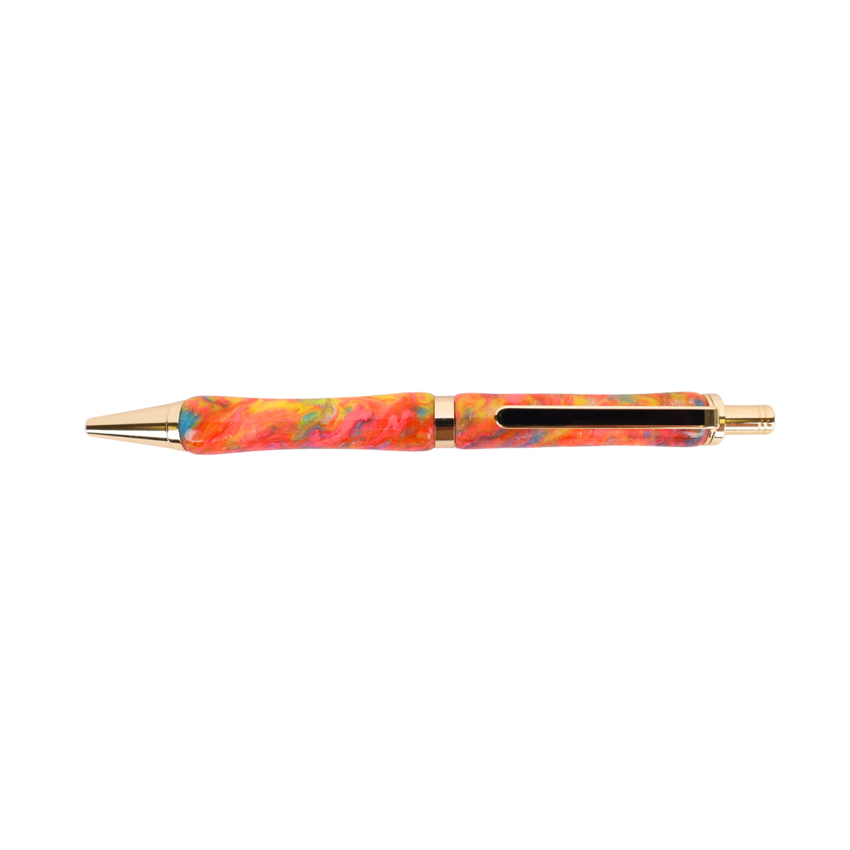 Premium Resin Slimline Pro Gel Black Ink Pen By Dana W. 00287