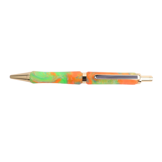 Premium Resin Slimline Pro Gel Black Ink Pen By Jamie N. 00224
