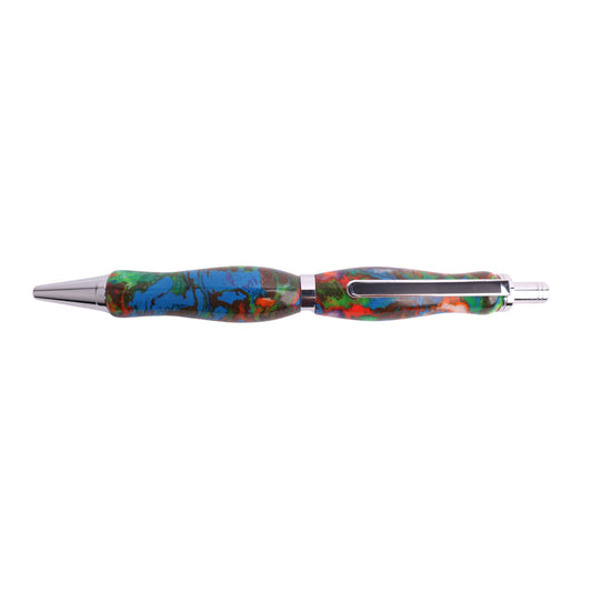 Premium Resin Slimline Pro Gel Black Ink Pen By Kalei S. 00261