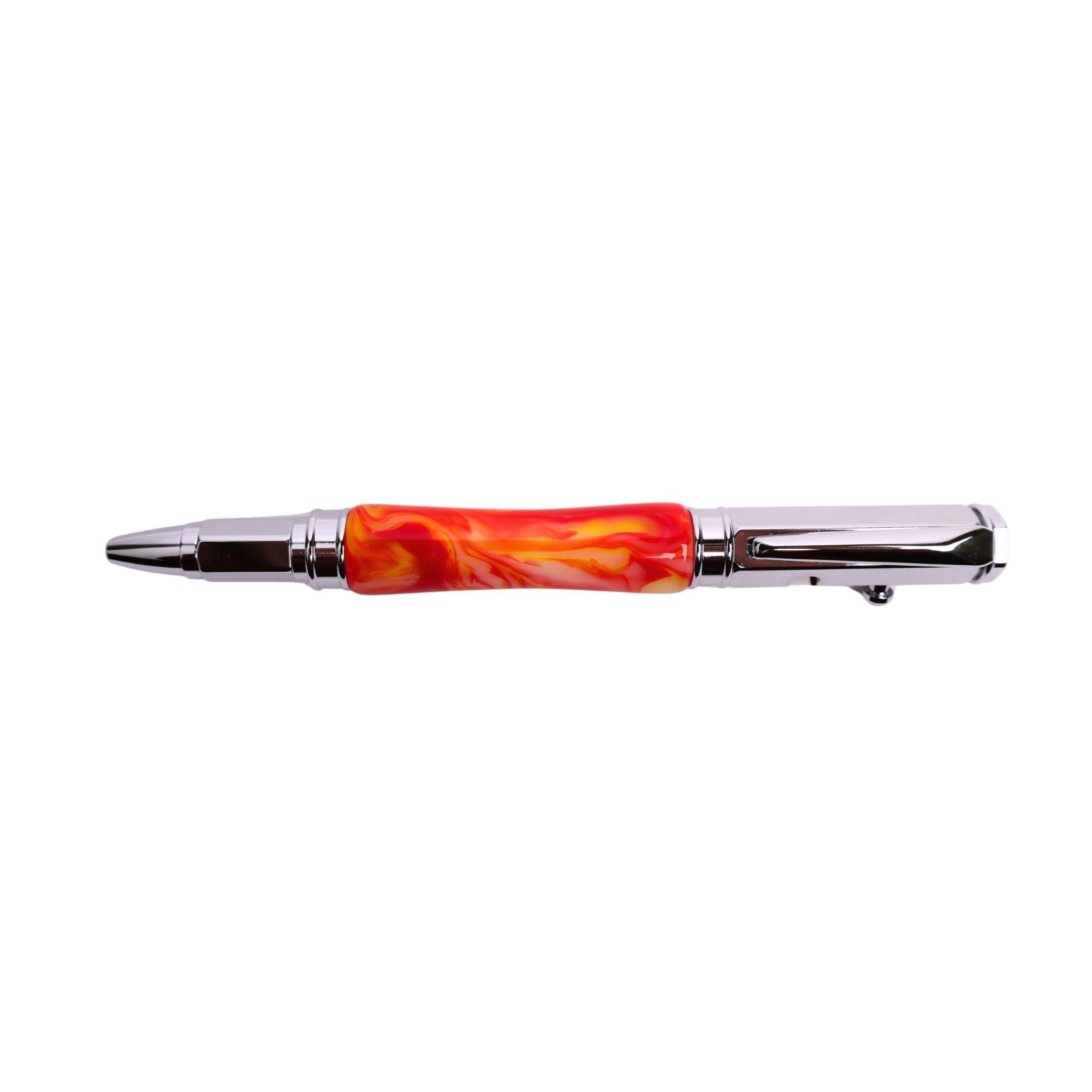 Premium Resin Vertex Bolt Action Black Ink Pen By Dana W. 00203