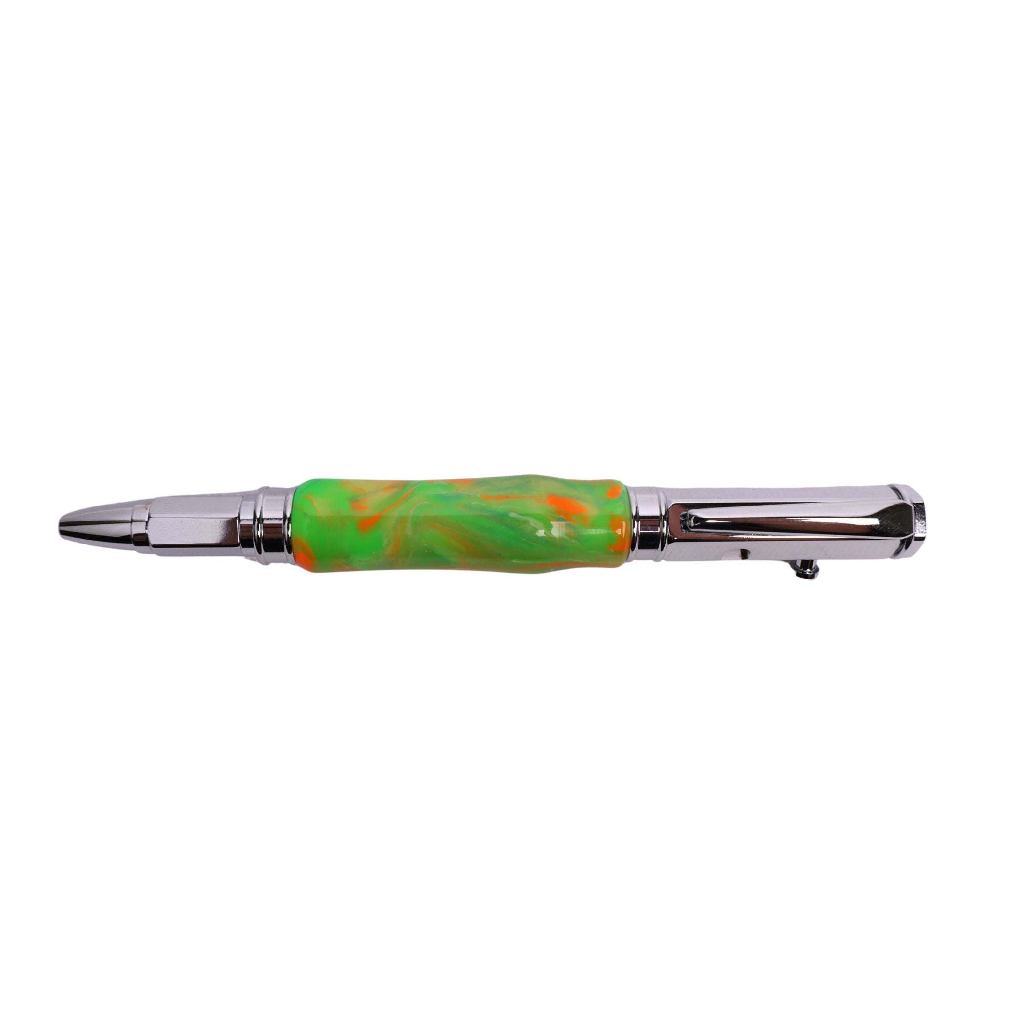 Premium Resin Vertex Bolt Action Black Ink Pen By Eden Y. 00198