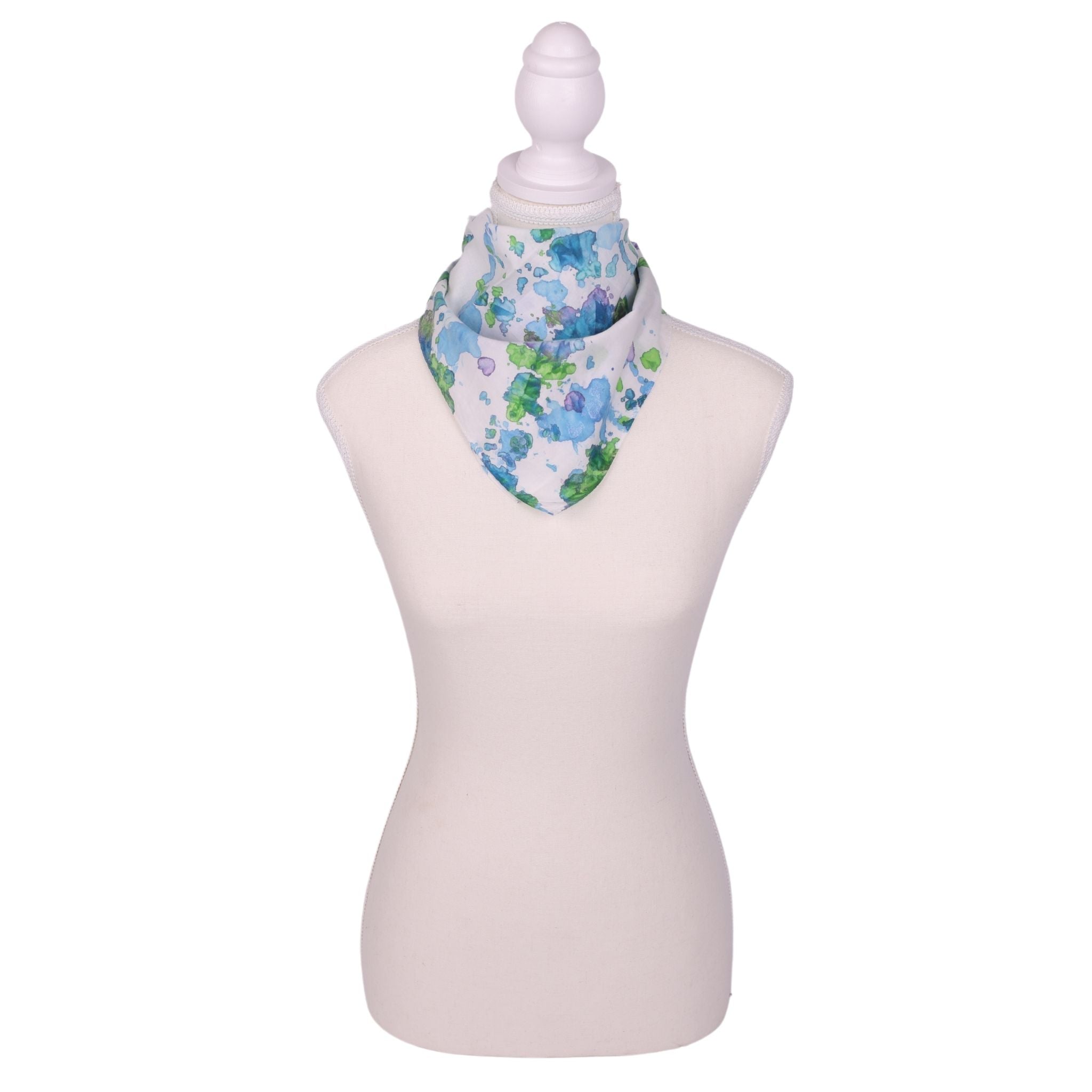Pretty Floral 16 x 16 Scarf by Dana W.