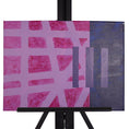 Load image into Gallery viewer, Purple Boxes 16 x 12 Painting by Jamie N.
