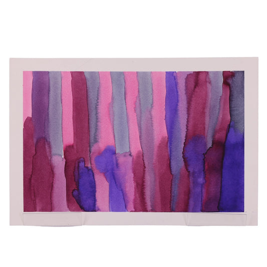 Purple Mind 17 x 12 Painting by Sean M.