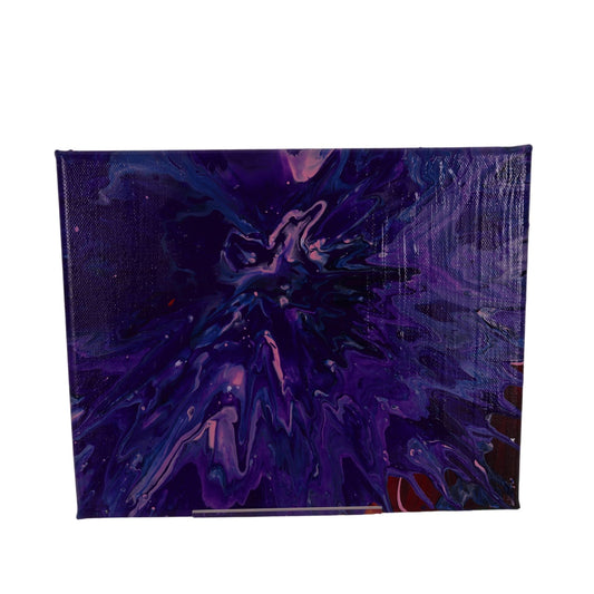 Purple Ruby 10 x 8 Painting by Chantale H.