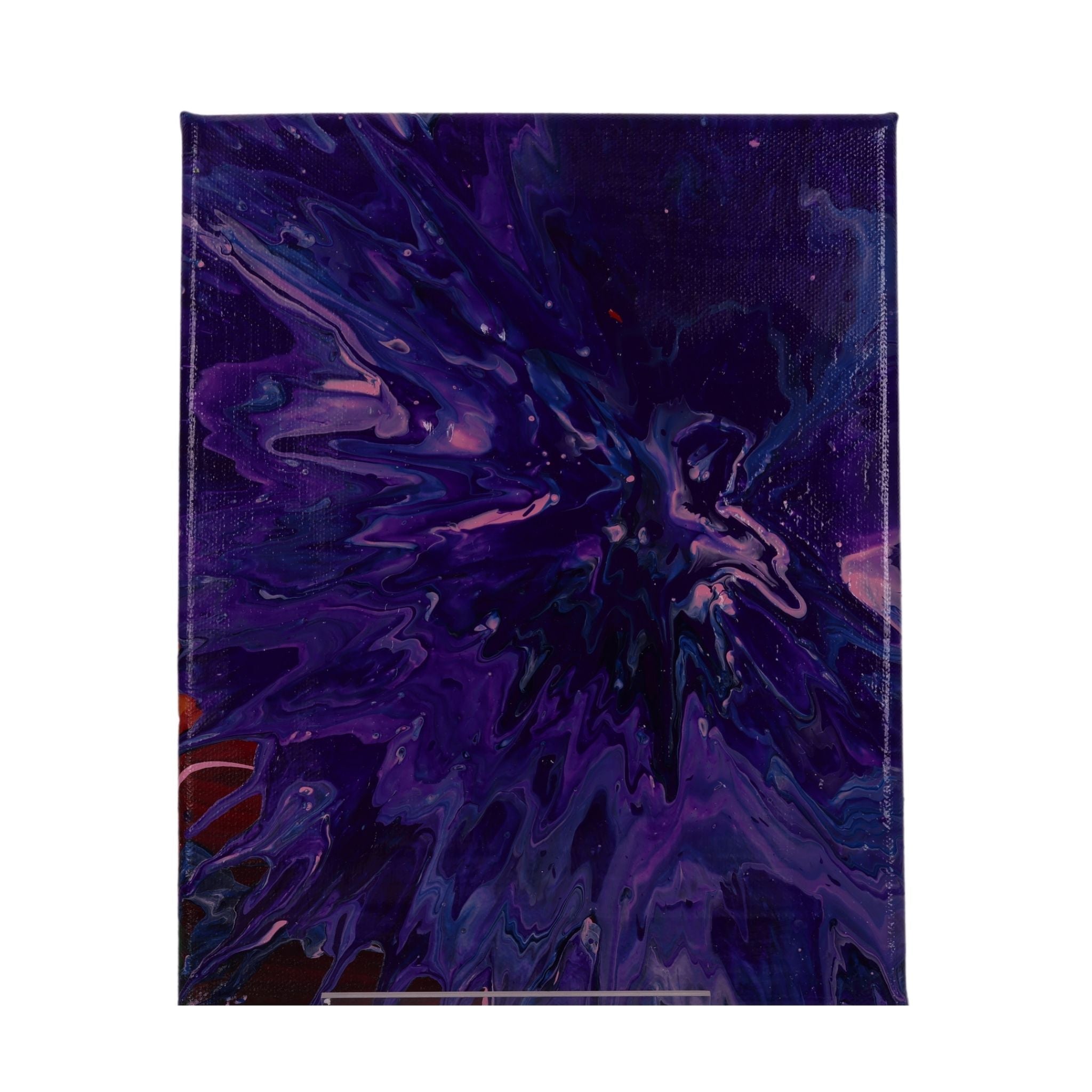 Purple Ruby 10 x 8 Painting by Chantale H.