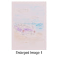 Load image into Gallery viewer, Purple Car Trio 20 x 10 Drawing by CJ T.
