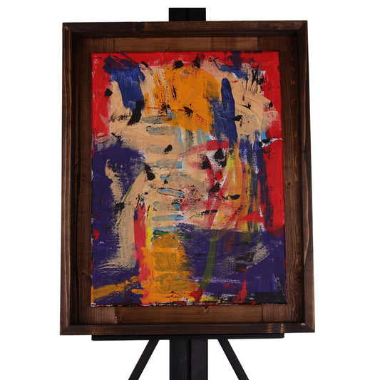 Racing Mind 19 x 15 Painting by Sean M.