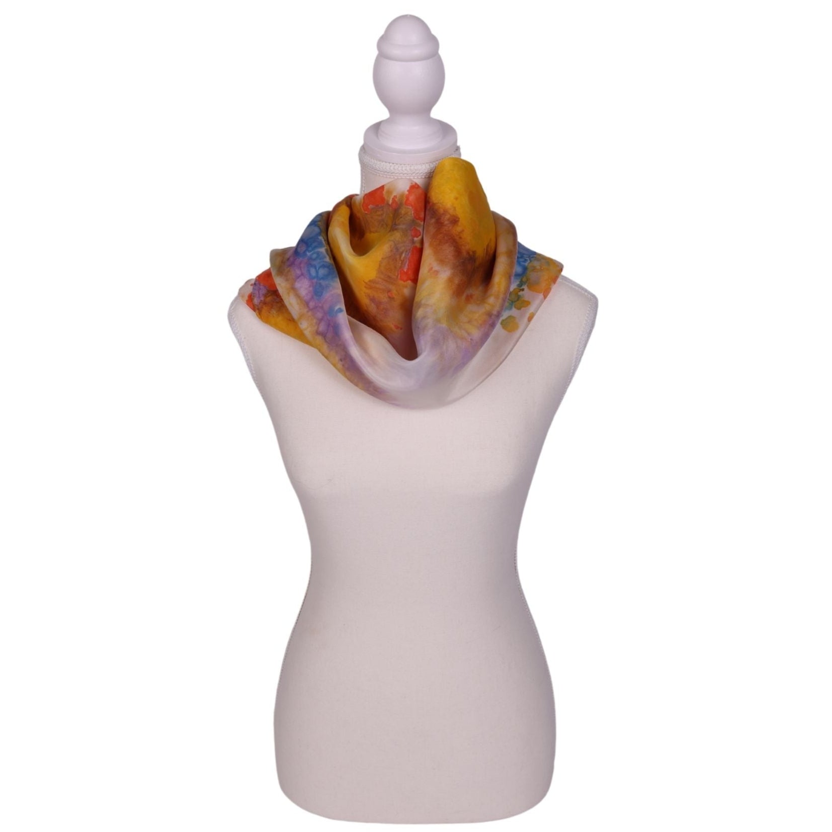 Rainbow Fish 35 x 35 Scarf by Caesar G.