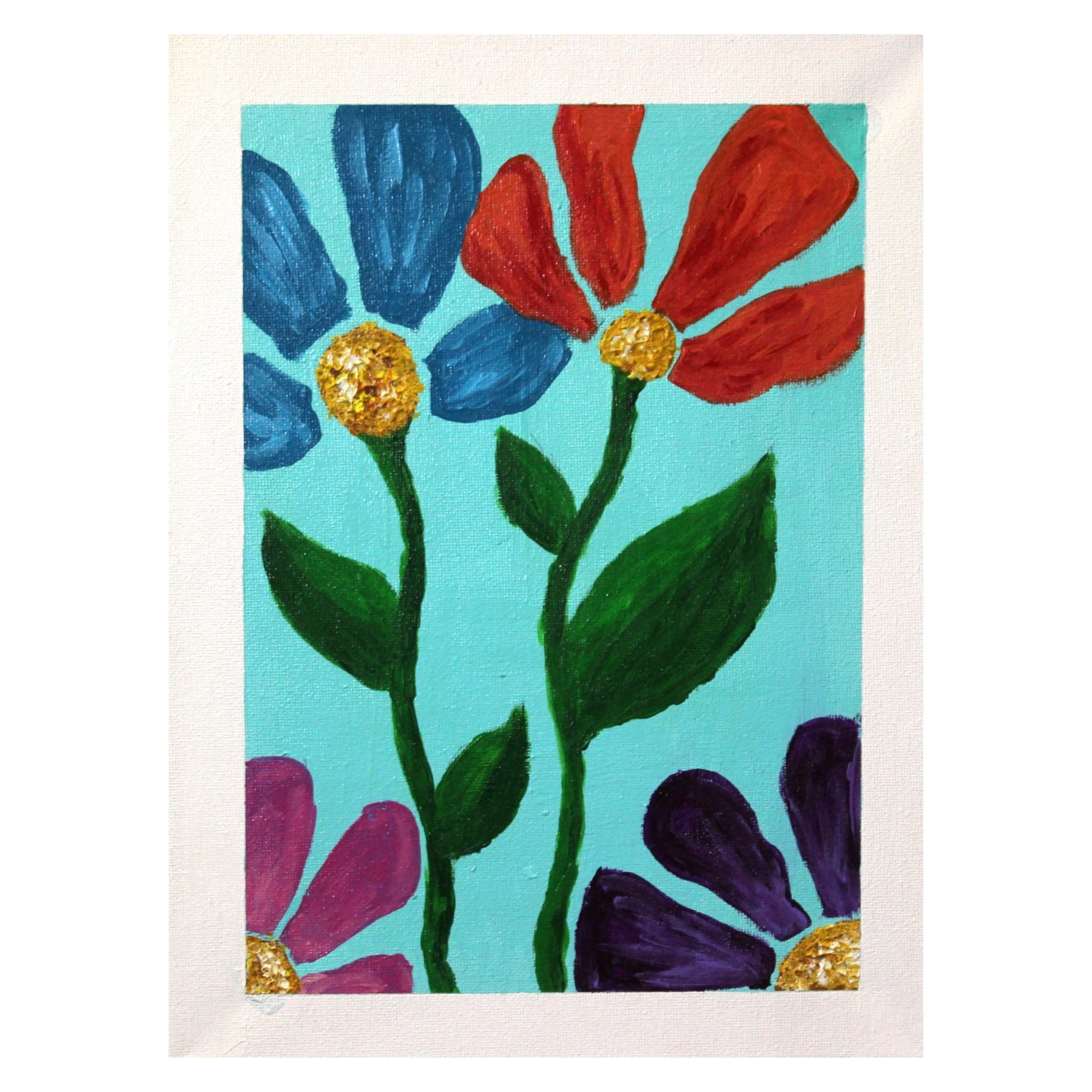 Reach For The Sky! 9x12 Painting by Jiezl G.