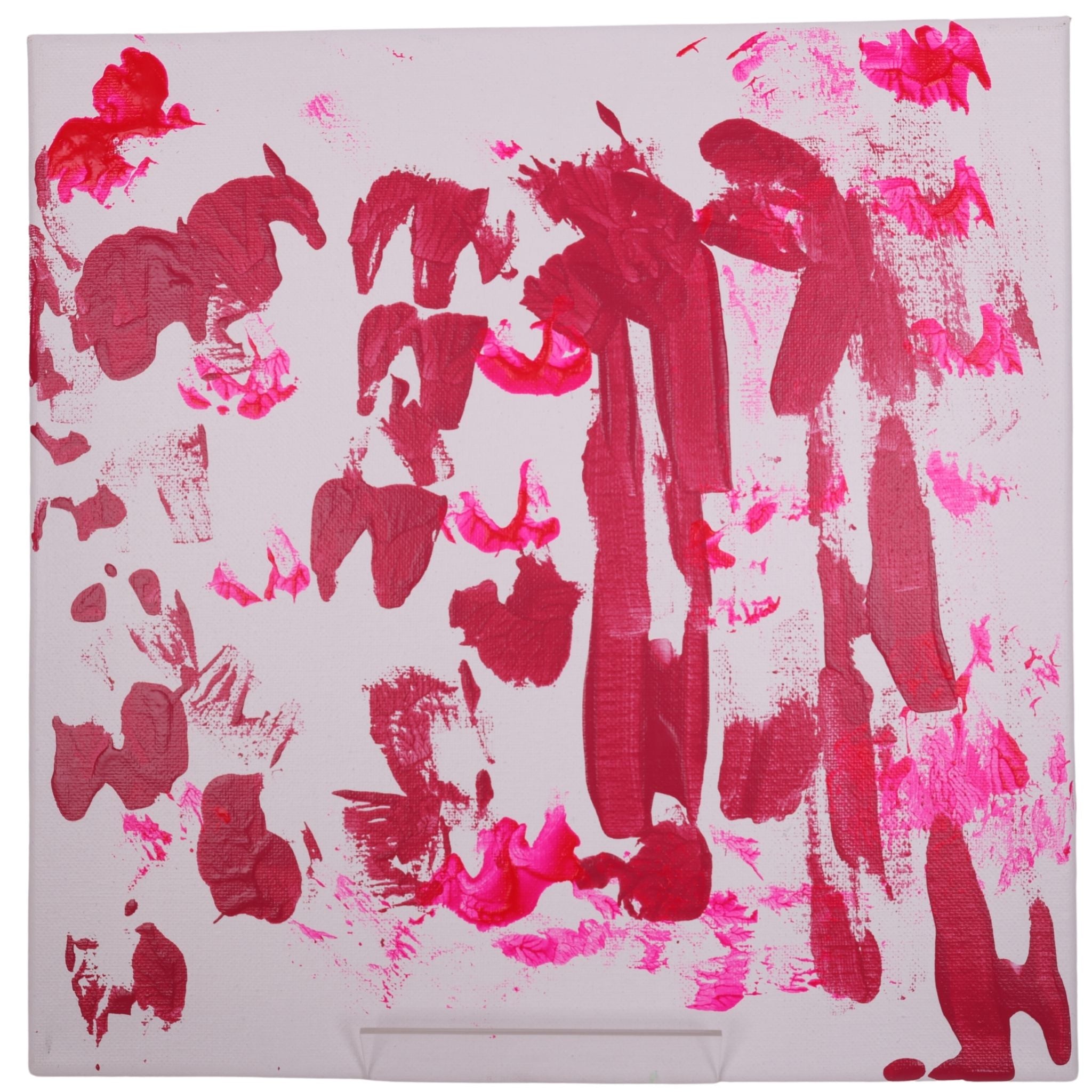 Roses 12 x 12 Painting by Sean Mo.