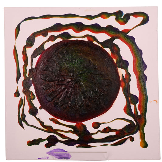 Rotten Orange 12 x 12 Painting by Cory B.