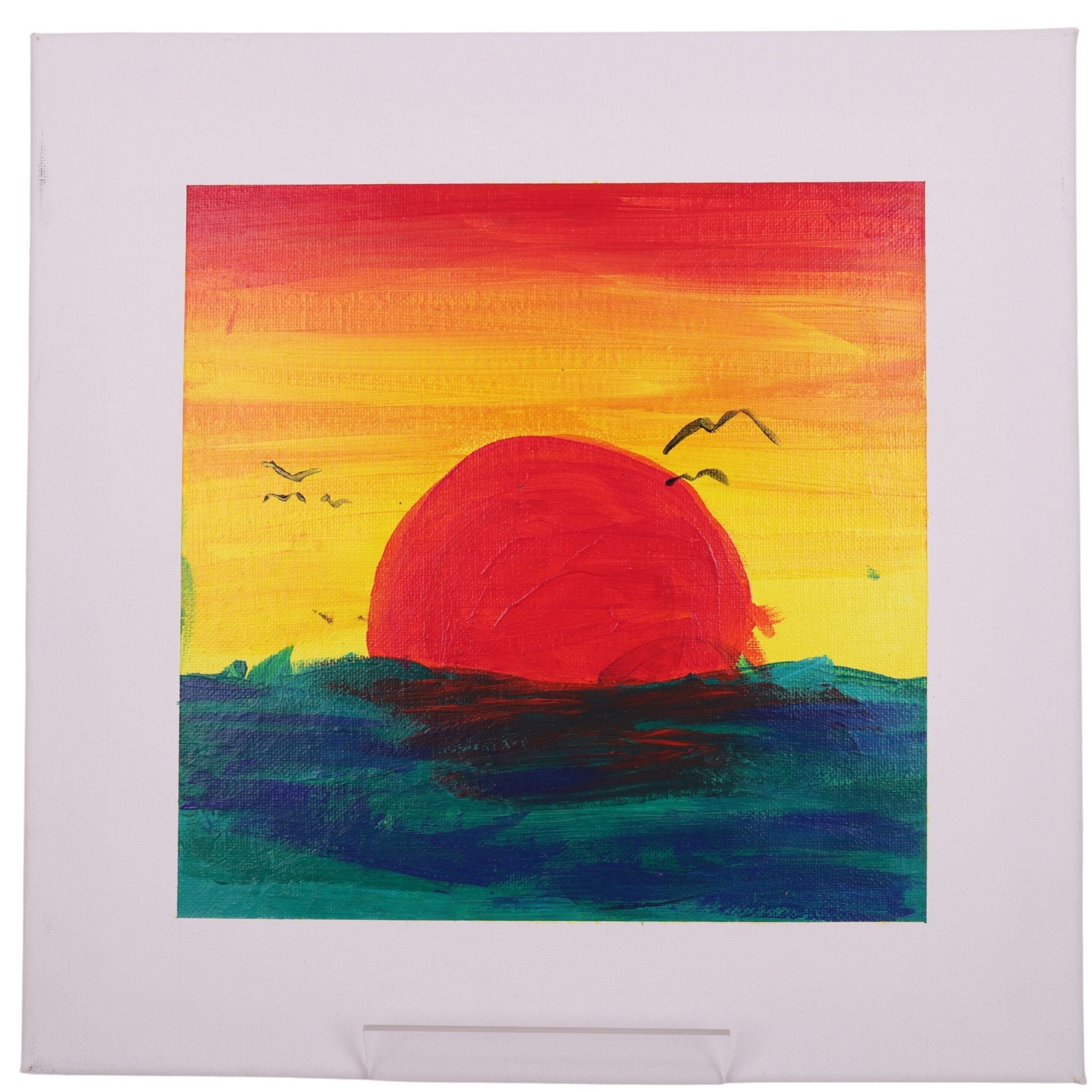 Sensei 12 x 12 Painting by Tonichelle M.