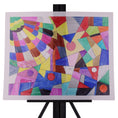 Load image into Gallery viewer, Shape Circus 17 x 21 Mixed Media by Sharen G.
