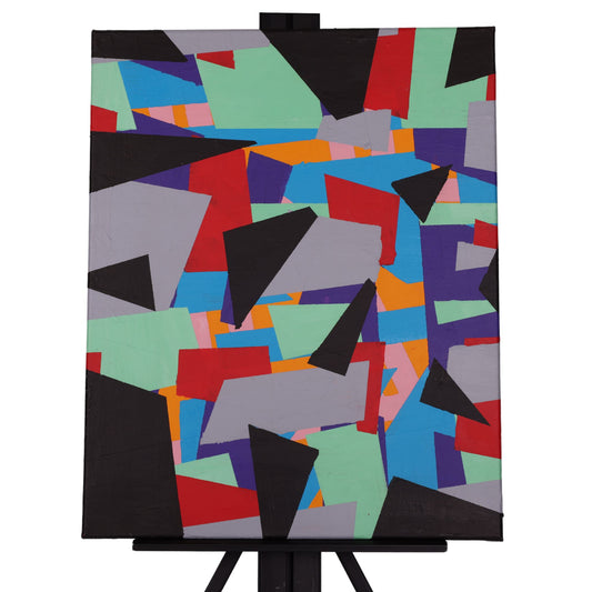 Shape Up 20 x 16 Painting by Clarissa S.