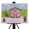 Load image into Gallery viewer, Snow Day 24 x 18 Drawing by Andrea S.
