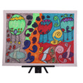 Load image into Gallery viewer, Space Monsters 24 x 18 Drawing by Michael B.
