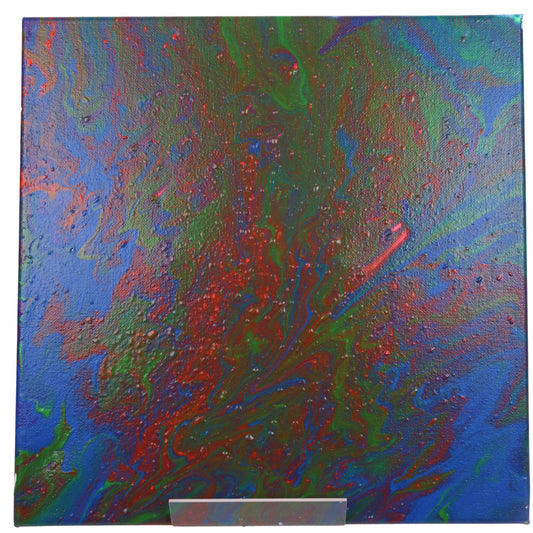 Sploot 12 x 12 Painting by Cory B.