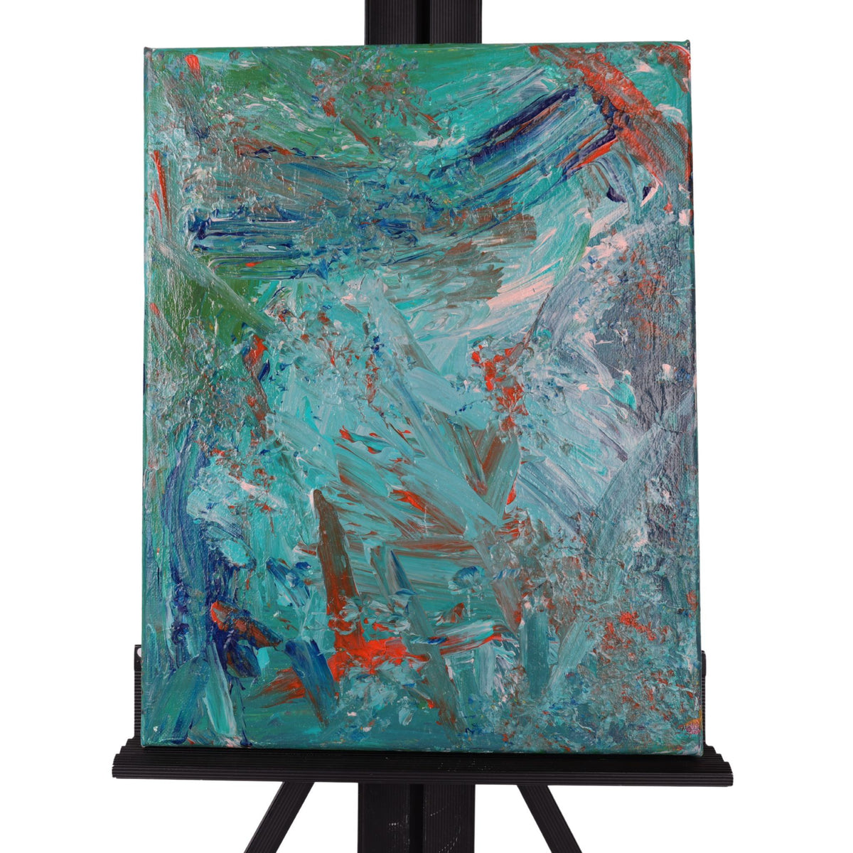 Spritz Of The Ocean 14 x 11 Painting by Tonichelle M.