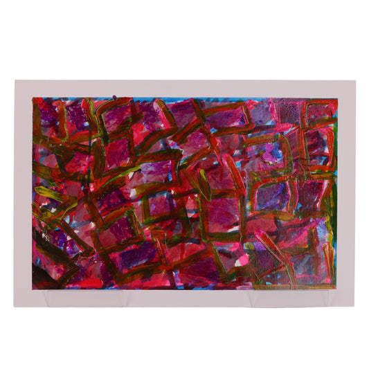 Square Dance 18 x 12 Painting by Sean M.