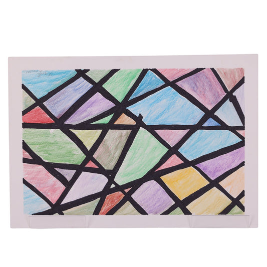 Stained 17 x 12 Mixed Media by Sharen G.