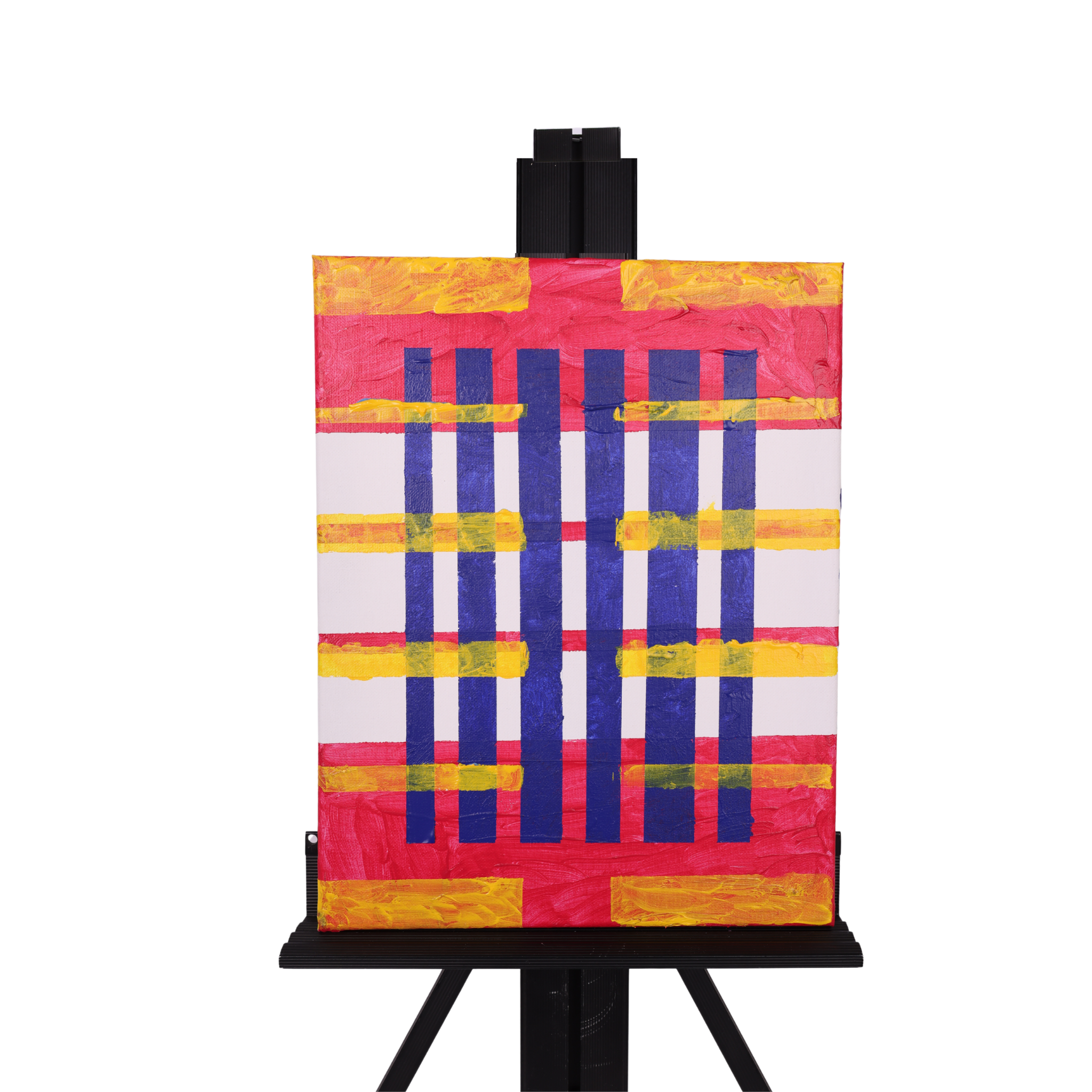 Structure 11 x 14 Painting by Donna C.