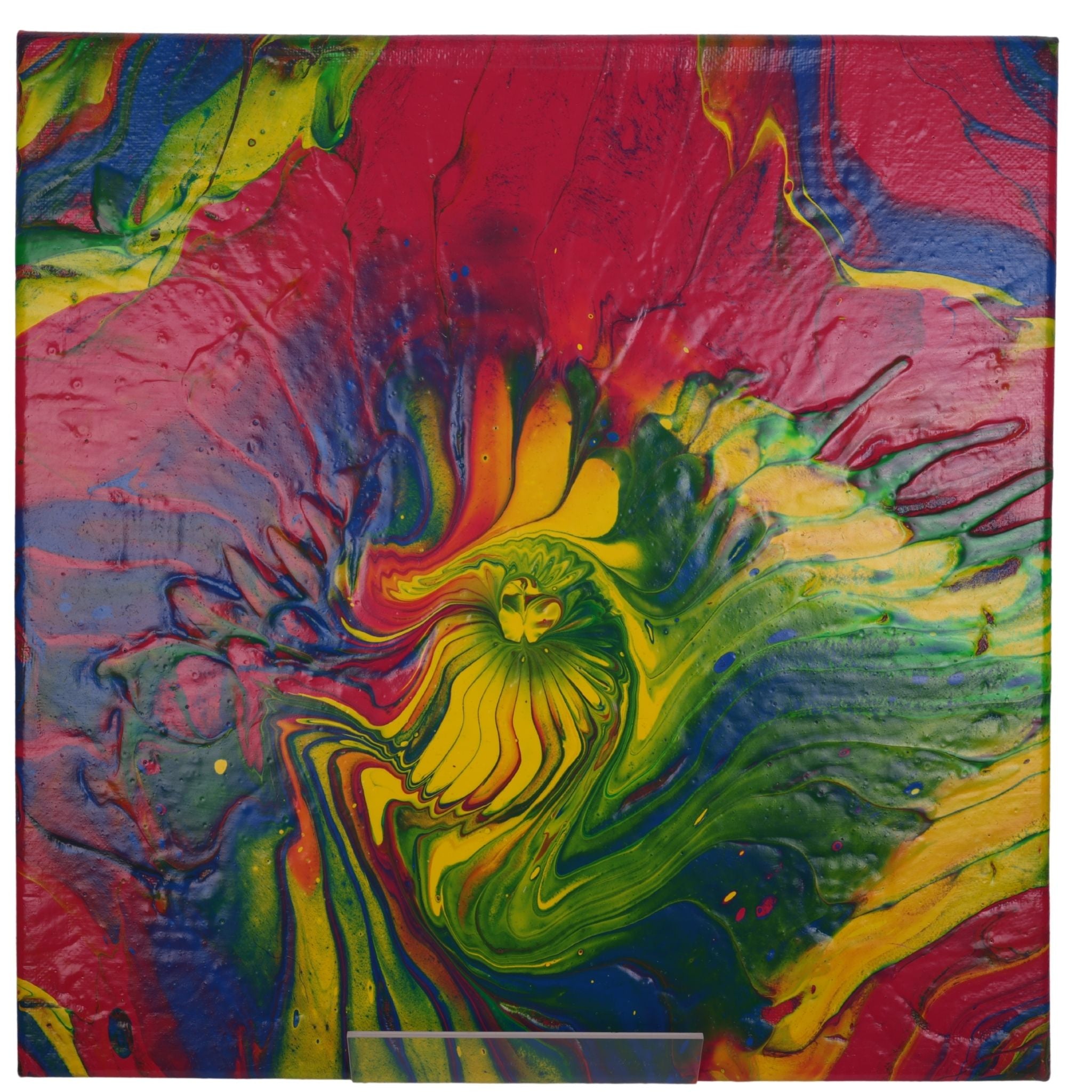 Sunshine Vortex 12 x 12 Painting by Michael B.