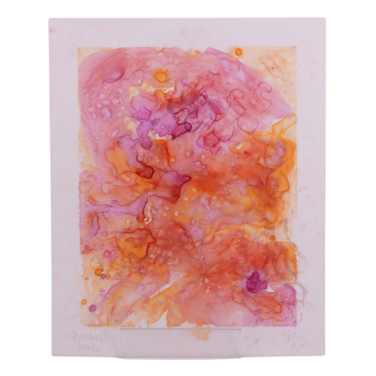 Tangerine Dreams 9 x 11 Painting by Shuki D.