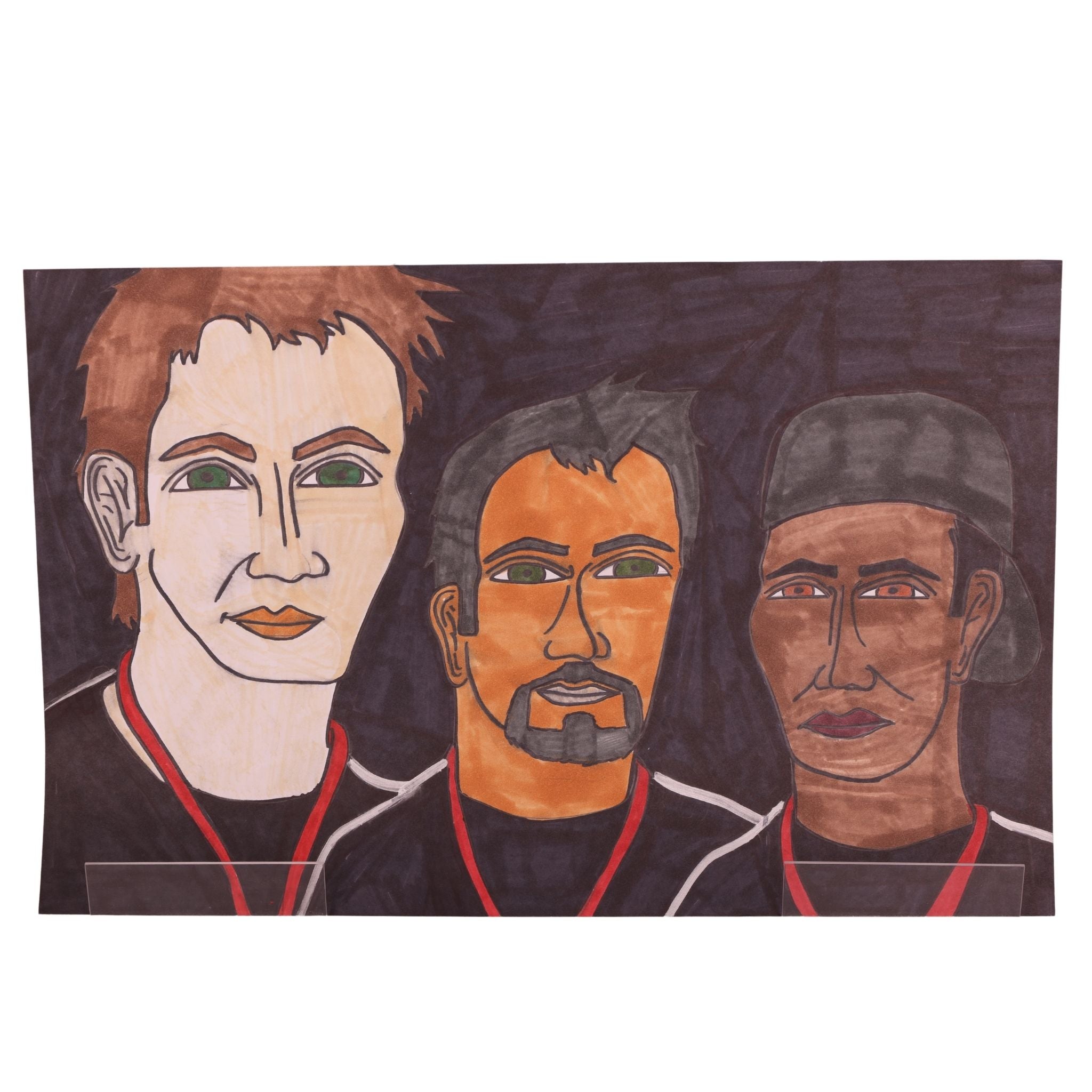 Team 17 x 11 Mixed Media by Michael C.