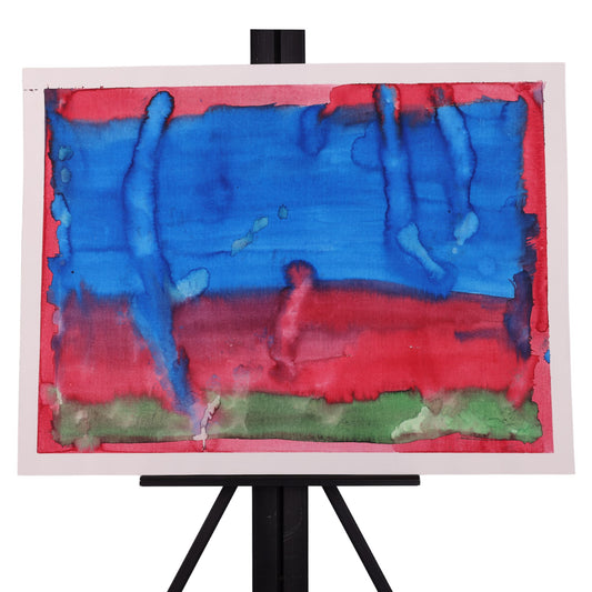 The Darkened Context 18 x 24 Painting by Donald H.