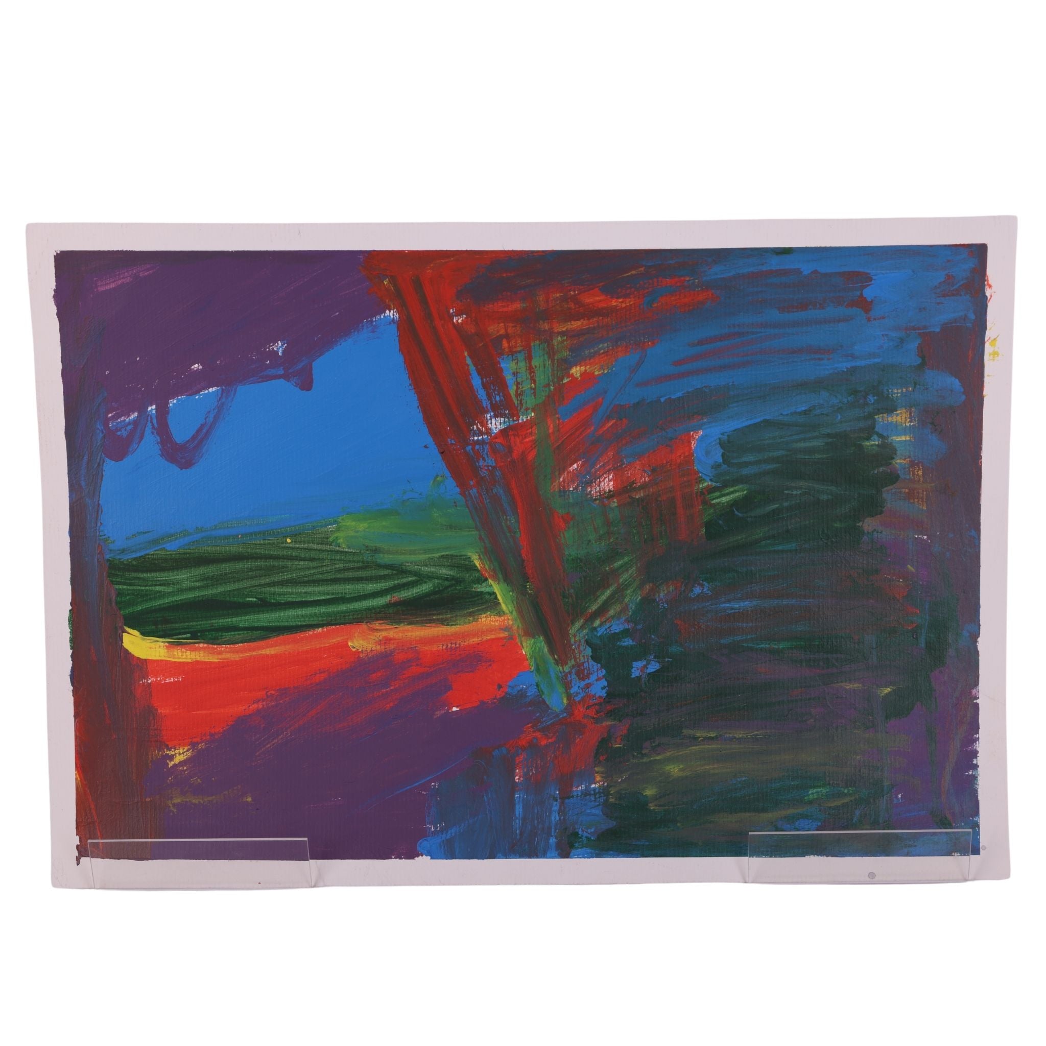 Tornado of Colors 18 x 12 Painting by Sean M.