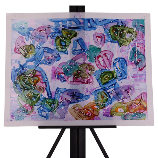 Untangling Knots 23 x 18 Painting by Sean M.