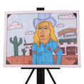 Load image into Gallery viewer, Welcome To The Wild West 24 x 18 Mixed Media by Michael C.
