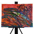 Load image into Gallery viewer, Wildfire 24 x 18 Mixed Media by Jason H.
