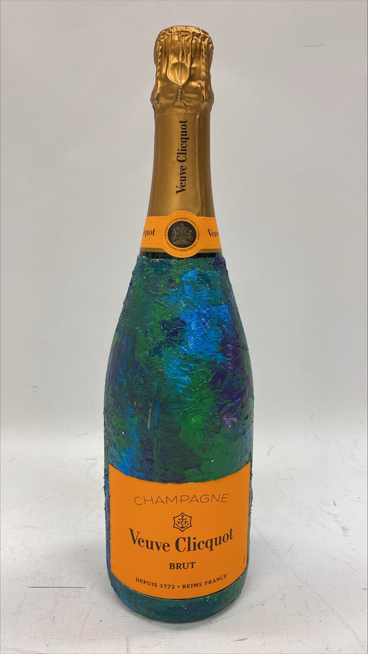 Kim D-Abstract Wine Bottle