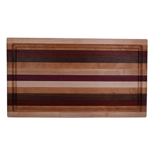 Wood Cutting Board 17.5 x 10 By Michael C. 00051