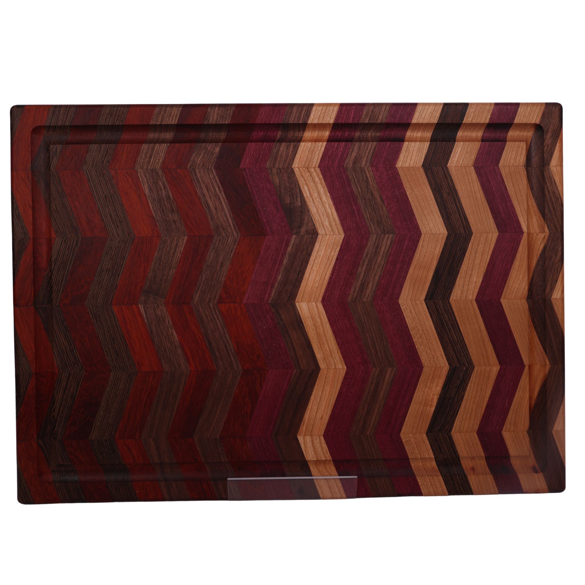 Wood Cutting Board Lg w/feet 17 x 12 By Eden Y. 00083