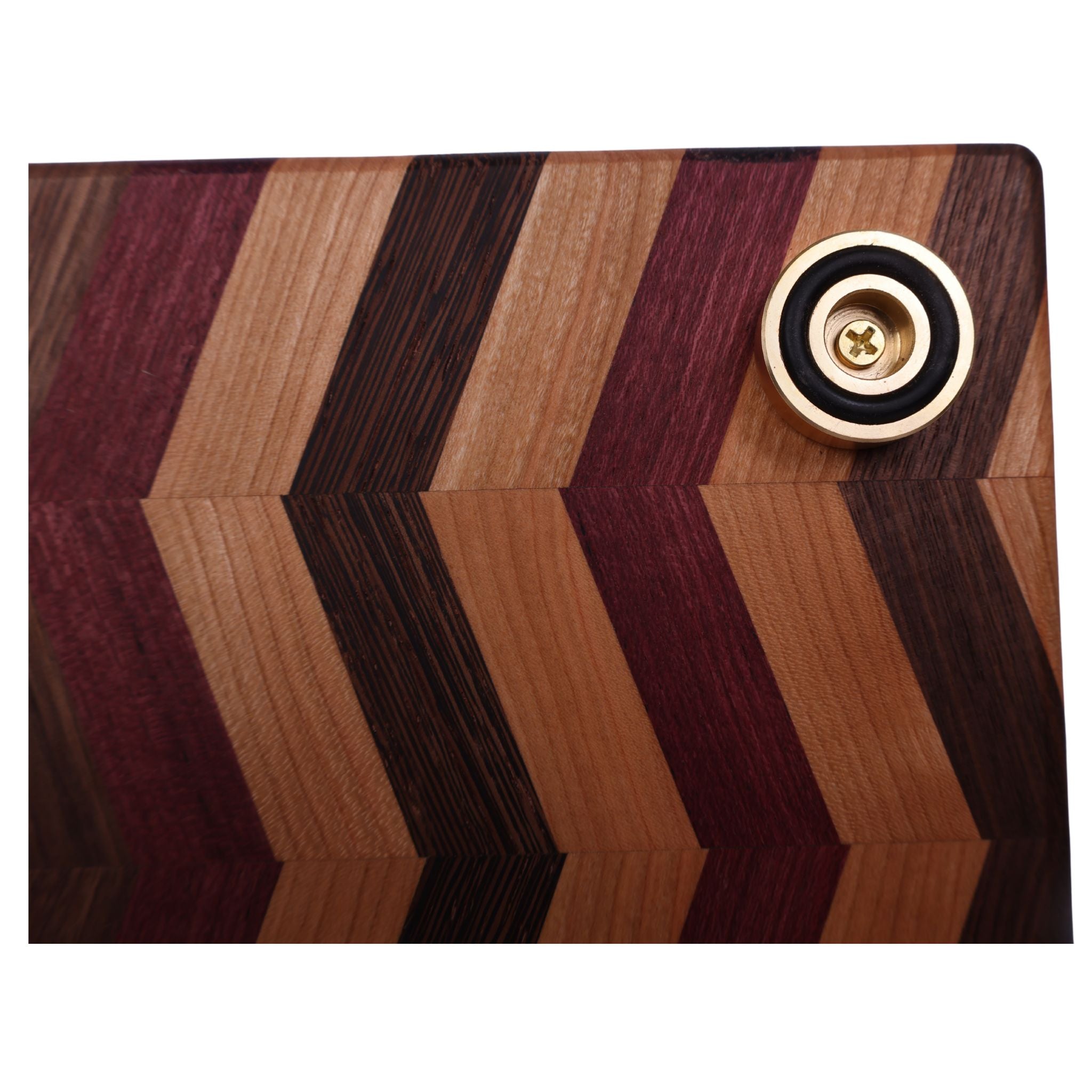 Wood Cutting Board Lg w/feet 17 x 12 By Eden Y. 00083