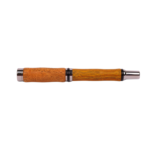 Wood Cameron Rollerball Black Ink Pen By Dana W. 00132