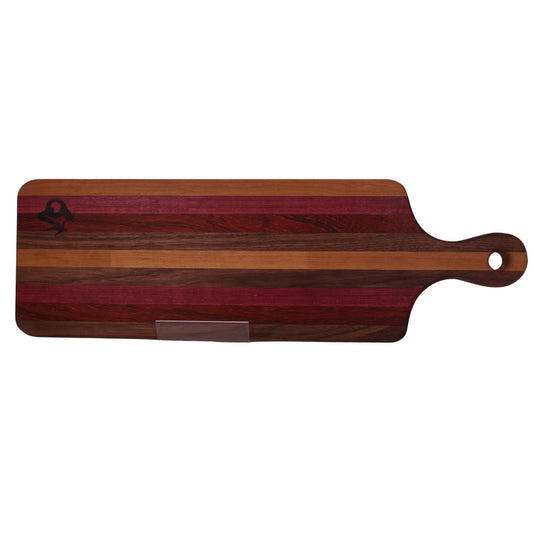 Wood Charcuterie Board 22.5 x 7 By Kim D. 00066
