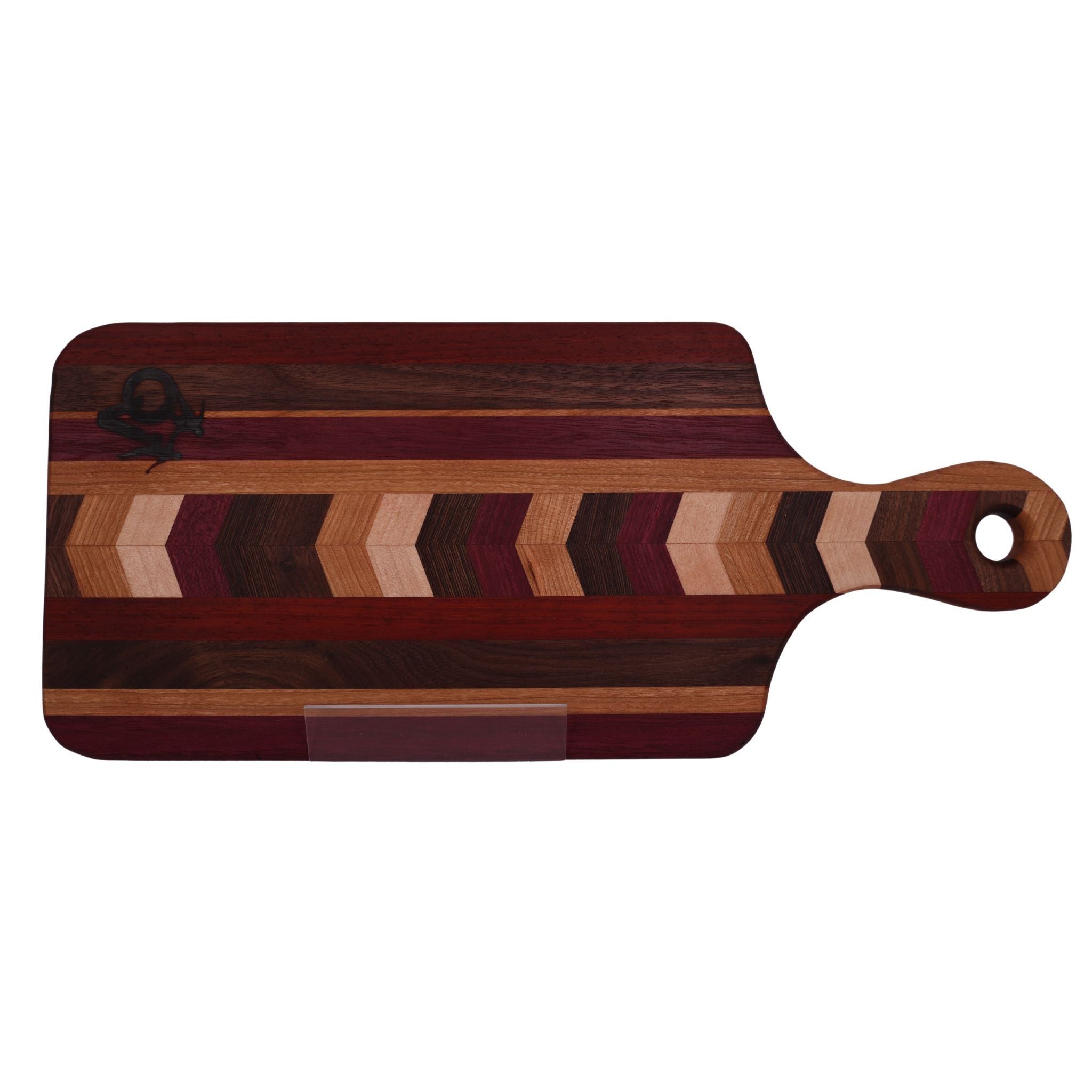 Wood Charcuterie Board Sm 16.5 x 7 By Crezette M. 00073