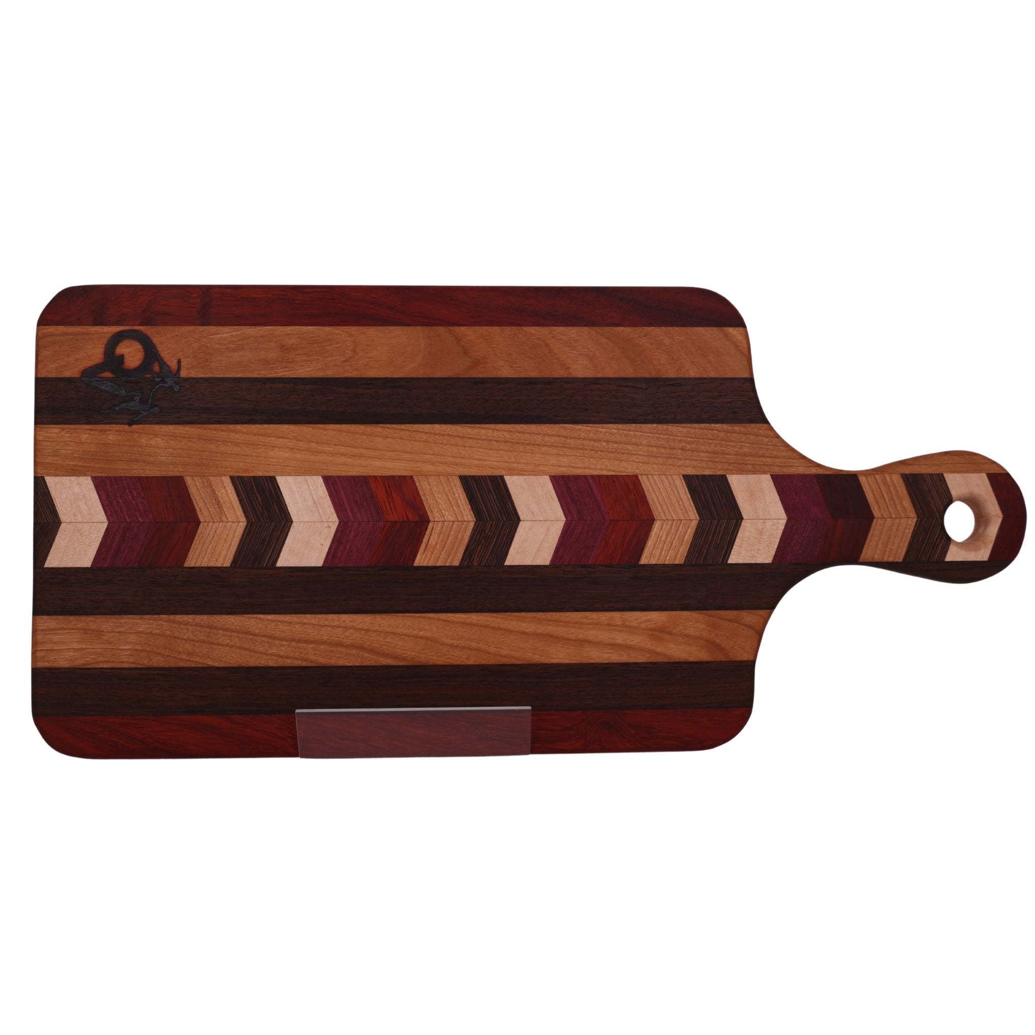 Wood Charcuterie Board Sm 17.5 x 8.25 By Michael C. 00077