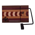 Load image into Gallery viewer, Wood Cheese Board sm 9.5 x 6 By Dana W. 00078
