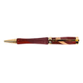 Load image into Gallery viewer, Wood Concava Twist Black Ink Pen By Jamie N. 00113
