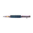 Load image into Gallery viewer, Wood Vertex Bolt Action Black Ink Pen By Kristin A. 00166
