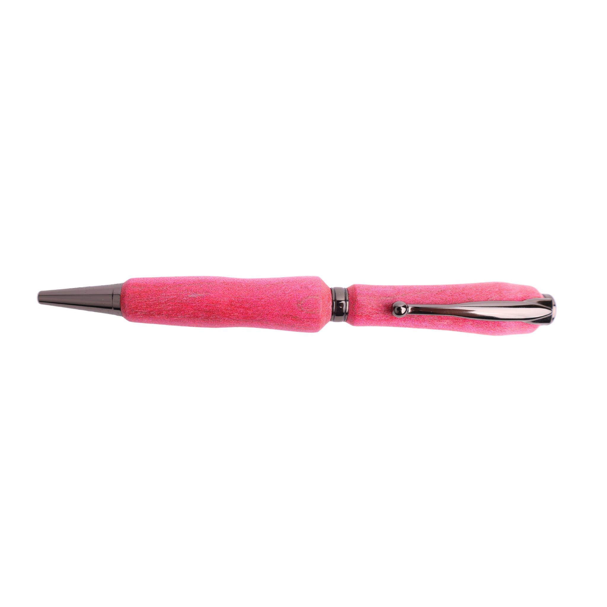 Wood Slimline Black Ink Pen By Kalei S. 00231