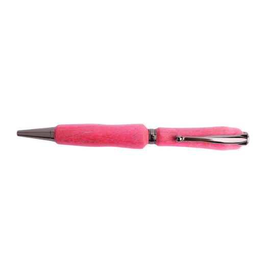 Wood Slimline Black Ink Pen By Kalei S. 00231